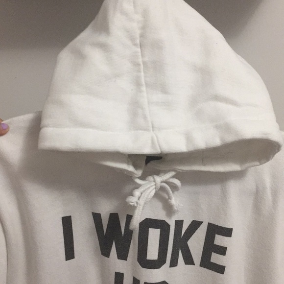 white hoodie - Picture 2 of 3